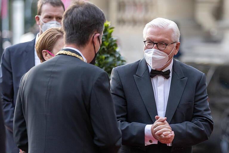 Auch Bundespräsident Frank-Walter Steinmeier kam zur Eröffnung des Mozartfests in Würzburg. Auch Bundespräsident Frank-Walter Steinmeier kam zur Eröffnung des Mozartfests in Würzburg.