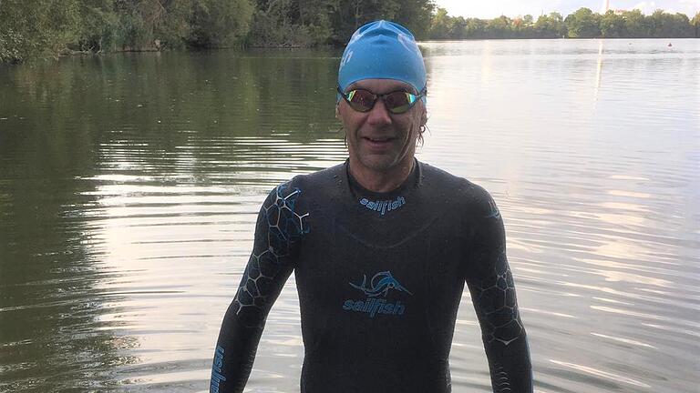 In einem Baggersee in der Nähe von Schweinfurt ist Klaus Arnold (im Bild) zuletzt häufig geschwommen. In einem Baggersee in der Nähe von Schweinfurt ist Klaus Arnold (im Bild) zuletzt häufig geschwommen.