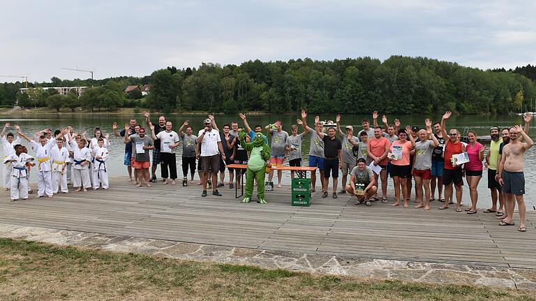 Bye-Bye-Elli-Cup 2019. Siegerehrung auf der Seebühne am Ellertshäuser See. Bye-Bye-Elli-Cup 2019. Siegerehrung auf der Seebühne am Ellertshäuser See.