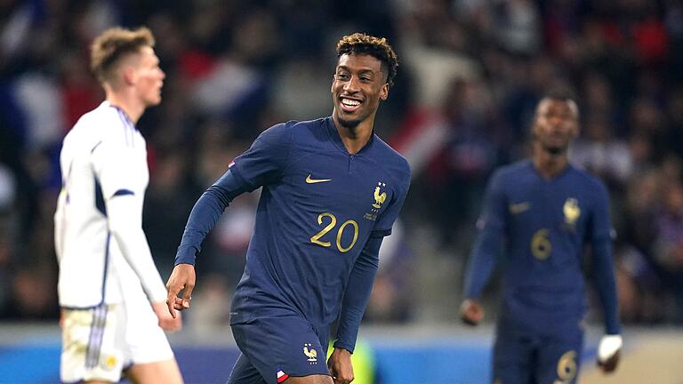 Kingsley Coman (M)       -  Kingsley Coman steht wieder im französischen Auswahlkader.