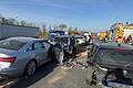 Stau-Unfälle zum Ferienstart       -  Insgesamt rund zwei Dutzend Fahrzeuge waren am Freitag bei den Unfällen auf der A3 beteiligt. (Archivbild)