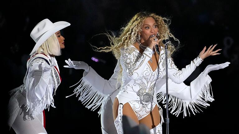 Beyoncé       -  Beyoncé hatte parallel zu ihrem Auftritt beim NFL-Spiel in Houston eine mysteriöse Ankündigung gemacht. (Archivbild)