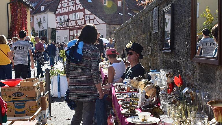 Herbstmarkt in Münnerstadt am 13. Oktober       -  Herbstmarkt in Münnerstadt am 13. Oktober