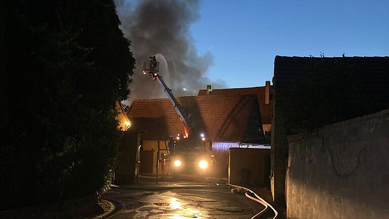 Brand in Kleinlangheim