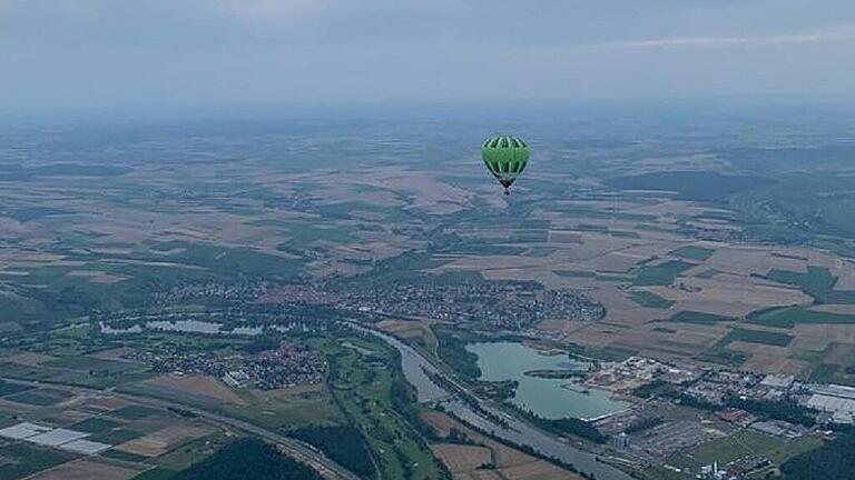 Überwältigende Aussichten aufs mainfränkische Land.