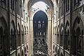 FRANCE-FIRE-NOTRE DAME       -  Die Zerstörung ist gewaltig: Blick in das Innere von Notre-Dame.
