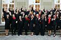 Der Chor des Musikvereins Volkach.