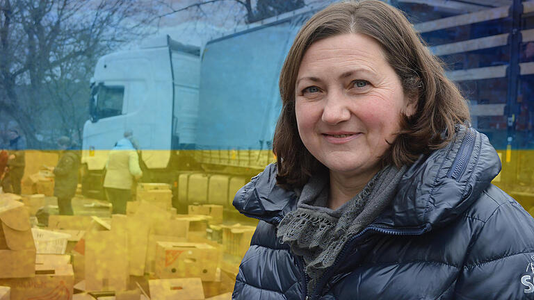 Olena Albert       -  Olena Albert hat zu Beginn des Ukrainekriegs vielen ukrainischen Flüchtlingen geholfen.