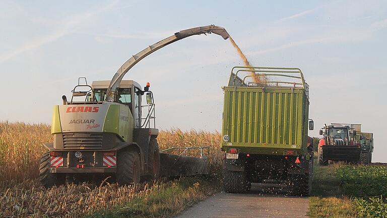 In Sulzheim (Lkr. Schweinfurt) und Obervolkach (Lkr. Kitzingen) entdeckten Landwirte ebenfalls Metallteile im Maisfeld.