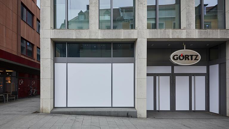 Leerstand in der Eichhornstraße: Der Schuhhändler Görtz ist insolvent, das Geschäft seit Februar geschlossen.&nbsp;&nbsp;