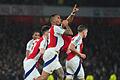 FC Arsenal - Crystal Palace       -  Gabriel Jesus führte den FC Arsenal mit einem Hattrick ins Halbfinale des Ligapokals.