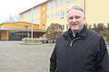 Im Komplex ehemalige Schule/Vollburghalle wird künftig eine Heizzentrale für mehrere Gebäude entstehen. Eine gute Idee, ist&nbsp; sich Michelaus Bürgermeister Michael Wolf sicher.