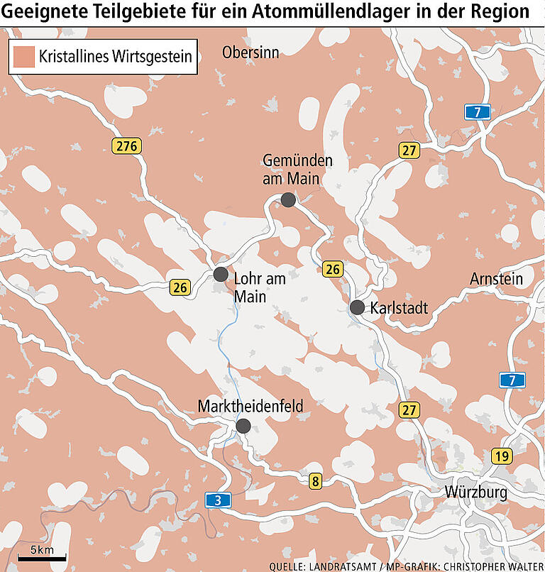 Ist Main-Spessart als Standort für Atommüll-Endlager geeignet? Ist Main-Spessart als Standort für Atommüll-Endlager geeignet?