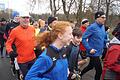 Beim Silvesterlauf in Estenfeld waren 281 Läufer und Walker auf der Strecke und spendeten anstatt einer Startgebühr freiwillig für soziale Zwecke.