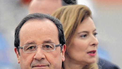 Trennung: Frankreichs Präsident François Hollande und Valérie Trierweiler.