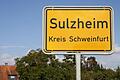 Sulzheim Ortsschild       -  Der Sulzheimer Gemeinderat tagte.