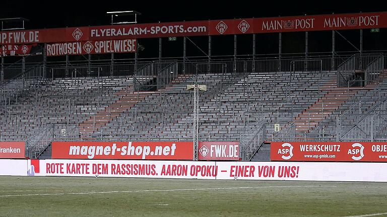 Vor trostloser Kulisse zeigten die Würzburger Kickers gegen 1860 München eine trostlose zweite Hälfte.