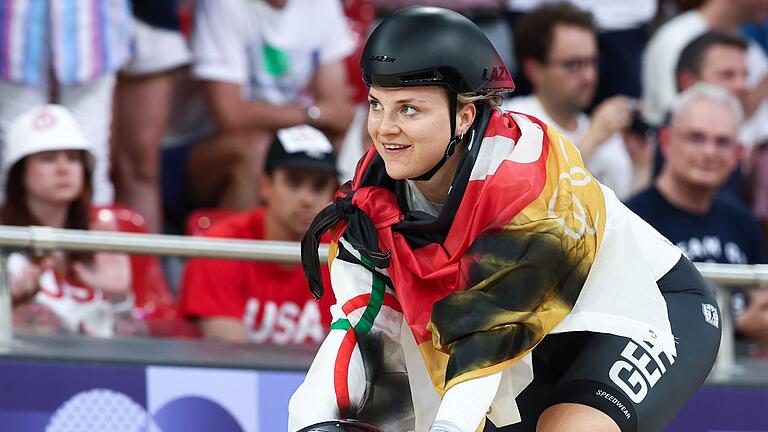 Paris 2024 - Radsport       -  Lea Sophie Friedrich holt Silber im Sprint.