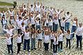 Der Kinderchor Young Harmonie gastiert auf dem Schwanberg.