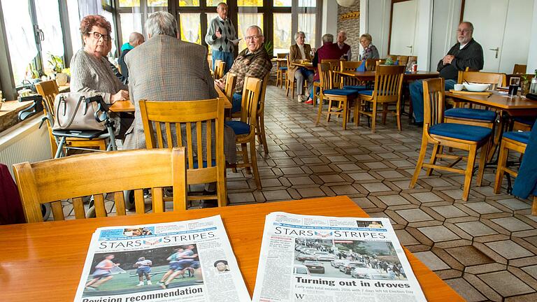 Die Präsidentschaftswahlen sind auch am amerikanischen Rentner-Stammtisch in der DJK-Gaststätte in Niederwerrn ein Thema.