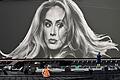 Vor Konzerten von Adele in München       -  In München wurde für Adele eigens eine Bühne entwickelt.