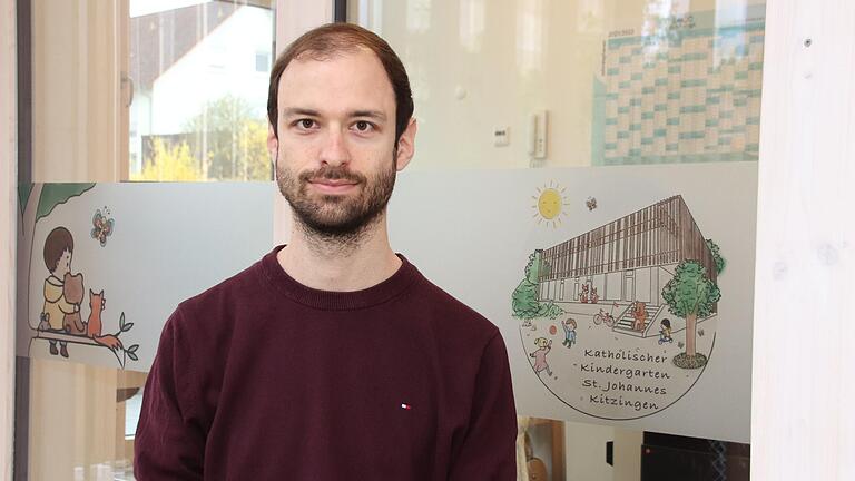 Musste kurzfristig schon die Öffnungszeiten im Kindergarten St. Johannes in Kitzingen reduzieren: Leiter Michael Schindler.