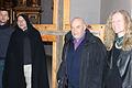 Sie stellten in der Klosterkirche von Wechterswinkel das Stück &quot;Ich ein Jud – Verteidigungsrede des Judas Ischariot&quot; auf die Beine: von links: Philipp Lemmerich, Stefan Busch, Bernd Lemmerich und Andrea Balzer.