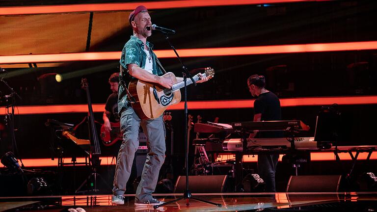 Dirk Weidner aus dem Landkreis Würzburg tritt am Sonntag bei The Voice of Germany auf. Dirk Weidner aus dem Landkreis Würzburg tritt am Sonntag bei The Voice of Germany auf.