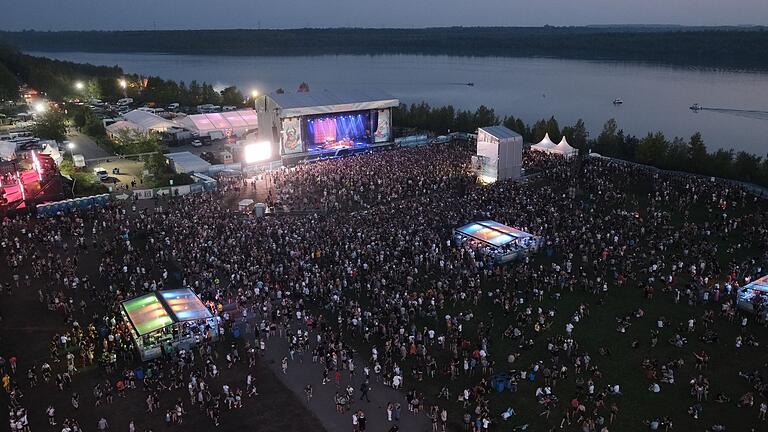 Highfield-Festival 2023       -  Das Festival am Störmthaler See zieht Zehntausende Besucher an