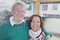 Zu Fred Freunds 85. Geburtstag gratulierte Wiesentheids Dritte Bürgermeisterin Helma Schug nicht nur offiziell, sondern auch als gute Freundin.