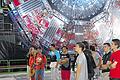 Hier wurde das Higgs-Teilchen nachgewiesen: BNG-Schüler des W-Seminars Atomphysik bei ihrer Exkursion im CERN, dem Forschungszentrum am Teilchenbeschleuniger in Genf/Schweiz.