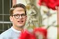 Bruder Marcel Holzheimer, Jahrgang 1987, trat 2007 in den Augustinerorden ein. Er studierte Theologie in Würzburg, Valladolid und Jerusalem. 2009 hatte er seine Profess, 2018 wurde er in Würzburg zum Diakon geweiht. In Würzburg arbeitet er unter anderem im Gesprächsladen der Augustinerkirche mit.
