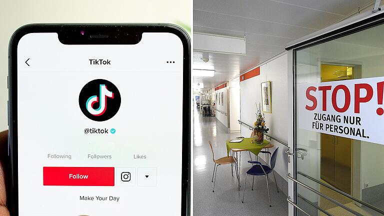 Vorlage Cue Vorschaubilder (7).jpg       -  In einem TikTok-Livestream hat der Pfleger aus der Klinik Günzburg während seiner Schicht seine Handykamera mitlaufen lassen.
