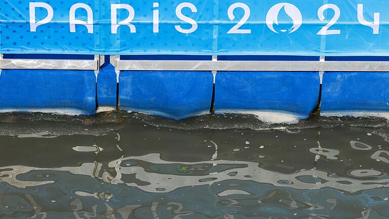 Paris 2024 - vor dem Triathlon       -  Die Seine bleibt zu dreckig.