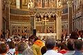 Im Bild der Kolpinggottesdienst in der Laterankirche, dem Dom von Rom.