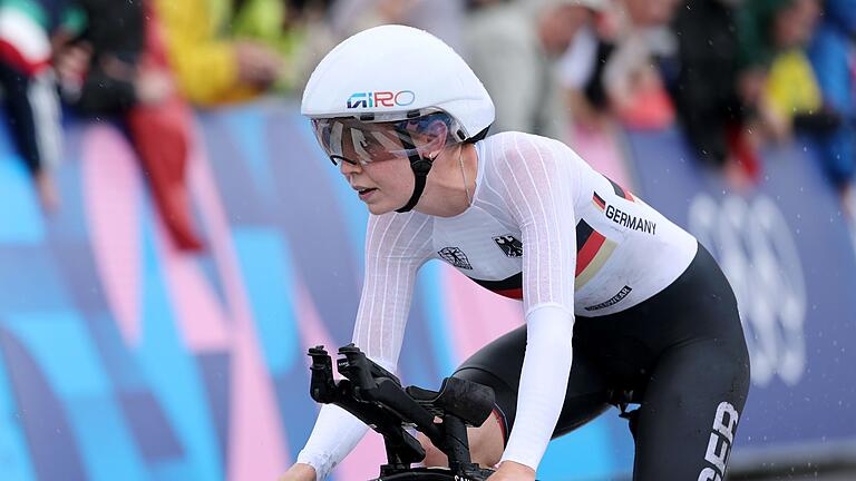 Paris 2024 - Radsport - Bei Olympia noch abgeschlagen, bei der WM fast eine Medaille: Antonia Niedermaier. Paris 2024 - Radsport - Bei Olympia noch abgeschlagen, bei der WM fast eine Medaille: Antonia Niedermaier.