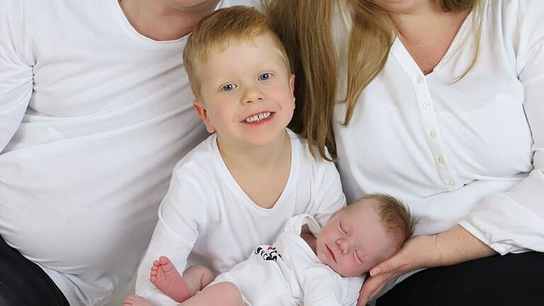 Dank Fynn ist die Familie Müller nun zu viert.