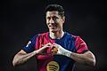 FC Barcelona - Rayo Vallecano       -  Dank des Treffers von Lewandowski ist Barcelona wieder Erster.