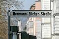 Wird nach dem Beschluss des Stadtrates umbenannt: Hermann-Zilcher-Straße im Würzburger Frauenland.
