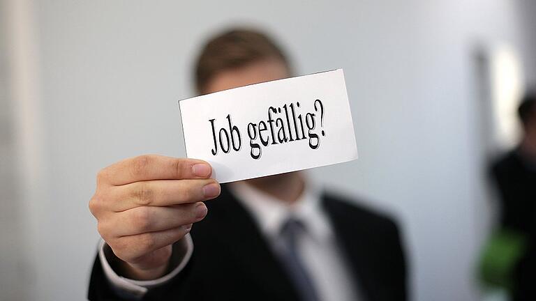 Jobsuche       -  Job gefällig? Kein Problem: In Unterfranken hat die Zahl der Zeitarbeiter einen Höchststand erreicht. Symbolfoto: Christian Charisius, dpa