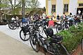 Viele Wanderer und Radfahrer nutzten das Kulturcafé im Schloss Oberschwappach während der Sommermonate für einen Einkehrschwung.