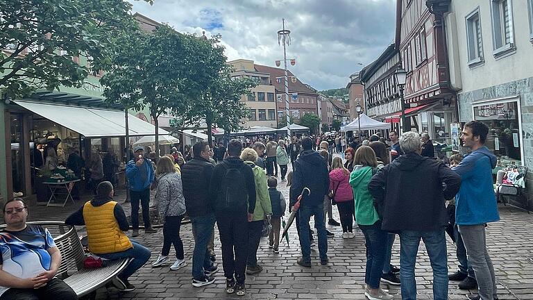 Der verkaufsoffene Sonntag zog auch zahlreiche Menschen in die Marktheidenfelder Innenstadt. Der verkaufsoffene Sonntag zog auch zahlreiche Menschen in die Marktheidenfelder Innenstadt.