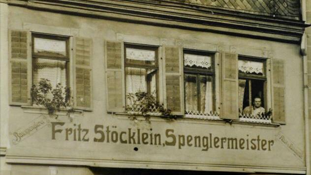 Die Spenglerei Stöcklein, damals noch in der Manggasse. Die Spenglerei Stöcklein, damals noch in der Manggasse.