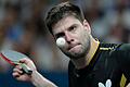 Dimitrij Ovtcharov       -  Matchball vergeben: Tischtennis-Profi Dimitrij Ovtcharov verliert beim Grand Smash in China schon in Runde zwei.