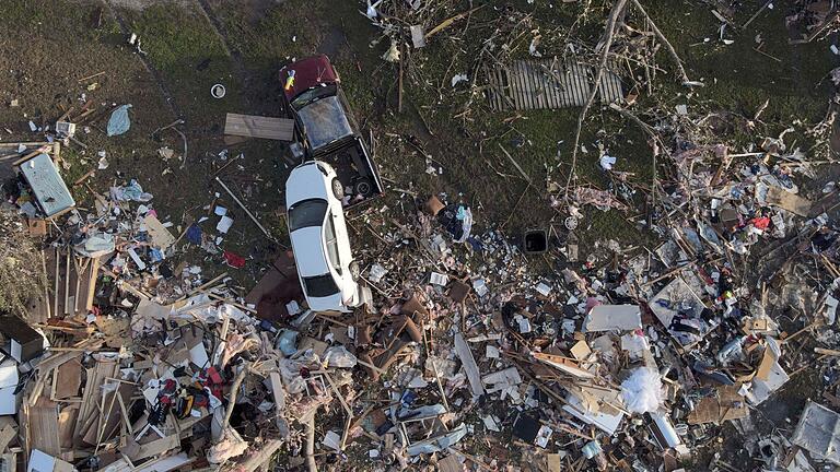 Starker Anstieg der versicherte Schäden durch Naturkatastrophen       -  Tornados und Hagel vor allem in den USA haben die Schäden in die Höhe getrieben. (Archivbild)