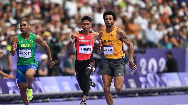 Paris 2024 - Leichtathletik       -  Joshua Hartmann steht im Halbfinale über 100 Meter