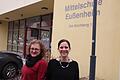 Schulleiterin Sabine Baer und ihre Stellvertreterin Marion Stöhr dürfen sich freuen: Die Grund- und Mittelschule Eußenheim wird vom bayerischen Kultusministerium für ihren besonders kreativen und innovativen Umgang mit der Corona-Pandemie ausgezeichnet.