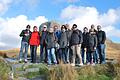 Die Würzburger Sportlergruppe in Irland im Connemara-Nationalpark.