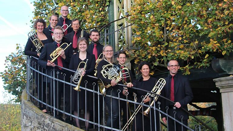 Feinste Bläsermusik kann man am 29. Juni um 19.30 Uhr in der Kirche in Rügheim mit dem elfköpfigen Blechbläserensemble Gloria Brass erleben