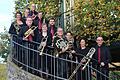 Feinste Bläsermusik kann man am 29. Juni um 19.30 Uhr in der Kirche in Rügheim mit dem elfköpfigen Blechbläserensemble Gloria Brass erleben